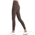 YOGA Women brushed ìhè leggings Yoga ogologo ọkpa